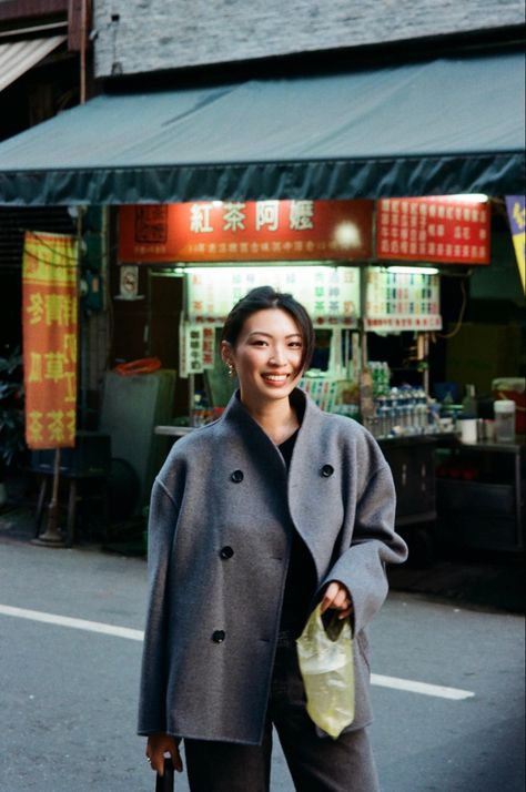 Michelle Lin, Coat Outfits, Boho Chic, Autumn Fashion, Film, Wardrobe, Instagram