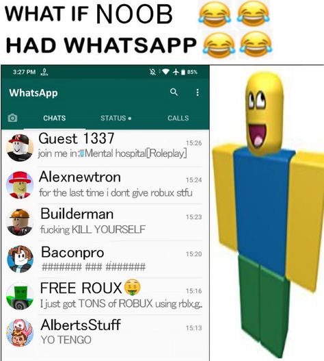 What If Had Whatsapp, If Had Whatsapp, Roblox Core, Losing Faith In Humanity, Roblox Funny, Roblox Memes, Silly Images, Roblox Pictures, I Have No Friends