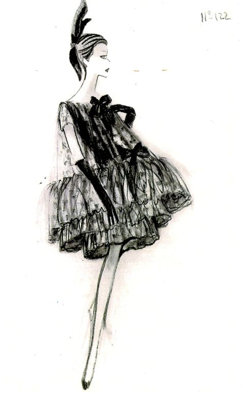 balenciaga. Cristóbal Balenciaga, Fashion Illustration Vintage, Fashion Art Illustration, Illustration Sketches, Caricatures, Design Sketch, Fashion History, Fashion Sketches, Fashion Drawing