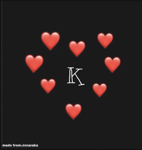 K Letter Wallpaper Cute, The Letter K Wallpaper, I Love You K, K Pictures Letter, I Love K Wallpaper, K A Wallpaper, Letter K With Heart, K Wallpaper Letter Iphone, Letter Love Aesthetic