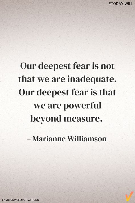 You can achieve anything! You are powerful beyond measure. #MarianneWilliamsonquote #TodayIWill Powerful Beyond Measure Tattoo, Measure Tattoo, Powerful Beyond Measure, Board Pictures, Vision Board Pictures, Back Off, Tattoo Inspo, Love Letters, Wisdom Quotes