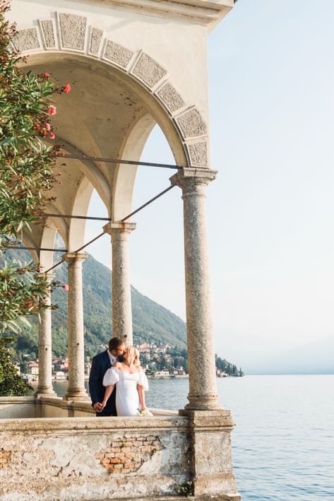 Grand Hotel Tremezzo Wedding, Grand Hotel Tremezzo, Elegant Color Palette, Luxury Elopement, Beautiful Gown Designs, Italy Elopement, Elopement Weddings, San Tropez, Elopement Planning