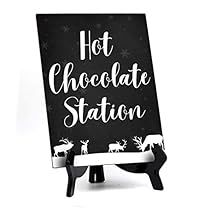 Hot Chocolate Station, Chocolate Station, Christmas Wooden Signs, Red Buffalo Check, Storage Caddy, Hot Coco, Hot Chocolate Bars, 8th Sign, Table Sign