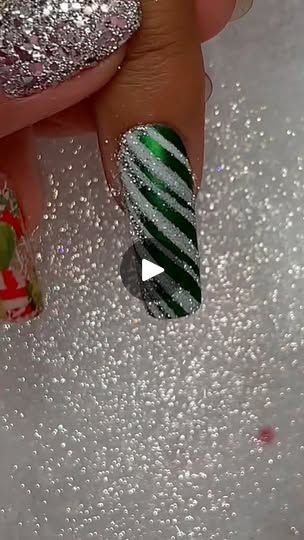 46K views · 2.2K reactions | Boujee Grinch 🔥💅🏼🛍️𝐒𝐡𝐨𝐩 𝐑𝐢𝐲𝐚𝐬𝐍𝐚𝐢𝐥𝐬.𝐜𝐨𝐦 • water decal• Gel poish : #R21 💚 , #R12 , Nude #021, No wipe blackest black , No wipe matte top coat • Chrome podwer #CH11• Redlective loose glitter #rainbowdream• 𝐒𝐨𝐟𝐭 𝐠𝐞𝐥 𝐭𝐢𝐩(𝐒𝐜𝐮𝐥𝐩𝐭𝐞𝐝 𝐗𝐋 𝐒𝐪𝐮𝐚𝐫𝐞)✨ 𝐄���𝐱𝐭𝐞𝐧𝐝 𝐠𝐞𝐥 | Riya's Nails