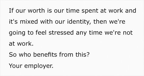 Woman Explains How People Used To Work Much Less Back In The Day, Inspires A Discussion On Toxic Work Culture Toxic Work Culture Quotes, Toxic Work Culture, Culture Quotes, Corporate Culture, Be More Productive, Work Culture, More Productive, Back In The Day, To Do