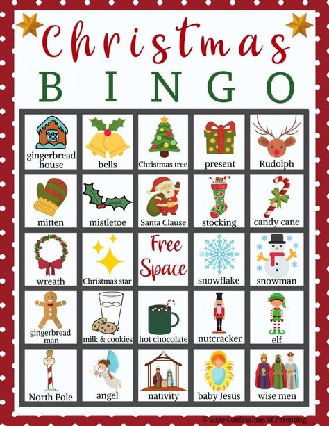 New Christmas Games, Bingo Printable Free, Printable Christmas Bingo Cards, Bingo Free Printable, Christmas Bingo Printable, Holiday Bingo, Christmas Bingo Game, Christmas Bingo Cards, Bingo For Kids