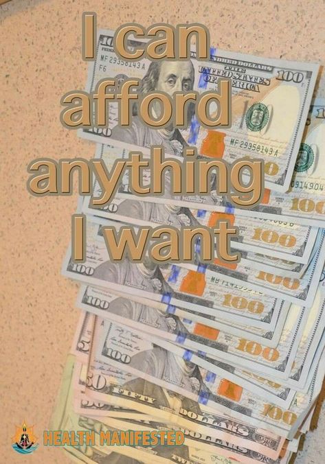 Money Affirmation, Prosperity Affirmations, Money Vision Board, Life Dreams, Wealth Affirmations, Abundance Affirmations, Manifestation Board, Law Of Attraction Affirmations, Manifest Money