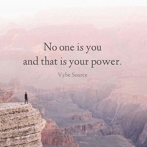 No One Is You And That Is Your Power Motiverende Quotes, Self Love Quotes, A Quote, Image Quotes, Beautiful Quotes, Great Quotes, Beautiful Words, Inspirational Words, Words Quotes