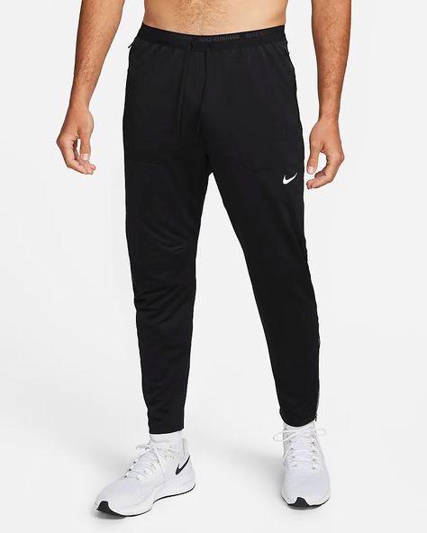 Nike Dri-FIT Phenom Elite Men's Knit Running Pants. Nike.com Running Trousers, Nike Joggers, Gym Pants, Running Pants, Training Pants, Active Wear Pants, Men's Knit, Athletic Pants, Knit Pants