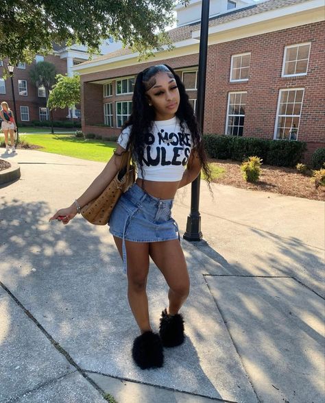 Sandal Outfits Black Women, Fly Shi Only Outfits Shein, Shorts Outfits Black Women, Pretty Little Thing Outfits, Outfits From Shein, Outfits For Black Women, Cute Birthday Outfits, Stylish Summer Outfits, Shein Outfits