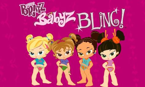 Bratz Babyz: Bling | NuMuKi Nostalgia Games, Bratz Babyz, The Bratz, Trio Costumes, Bratz Girls, 1st Birthday Themes, Cute Pets, Bratz Doll, Bullet Journal Doodles