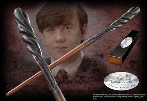 Neville Longbottom Wand, Harry Potter Neville, Noble Collection, Harry Potter Shop, Harry Potter Disney, Neville Longbottom, Harry Potter Merchandise, Marvel Daredevil, Harry Potter Wand