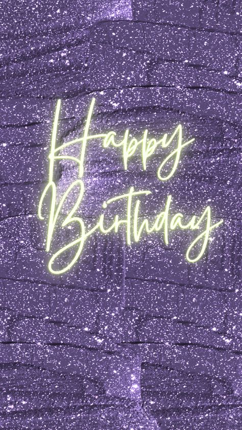 #happybirthdaywishes #happy #happybirthday #purple Purple Birthday Astethic, Happy Birthday Purple Aesthetic, Purple Happy Birthday Wishes, Purple Birthday Wallpaper, Purple Aesthetic Birthday, Purple Birthday Background, Purple Birthday Aesthetic, Friend Presents, Happy Birthday Glitter