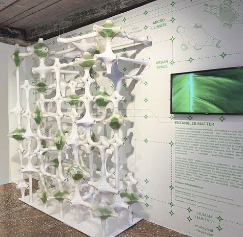 Ecological Art Installation, Design For Disassembly Architecture, Ecosystem Architecture, Symbiotic Architecture, Modular Installation, Forest Installation, Biomimicry Examples, Ecosystems Projects, Environmental Architecture