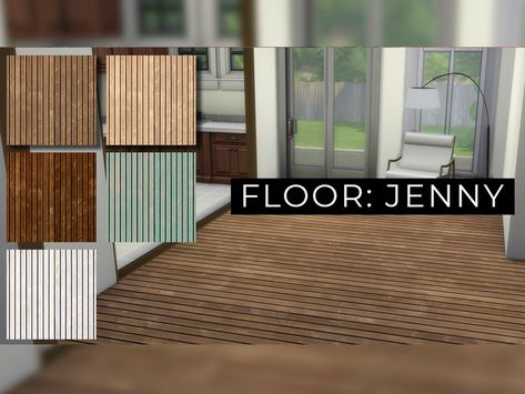 Floor Cc Sims 4, Sims 4 Cc Furniture, Cc Sims, Wooden Floor, The Sims4, Sims Mods, The Sims Resource, Sims 4 Mods, Sims Resource