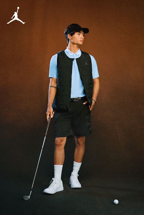 Swing with confidence from the first hole to the last with comfy Jordan Golf apparel. Shop now on Nike.com. Clubbing Fits, Jordan Apparel, Mens Golf Fashion, Men Poses, Jordan Golf, Cute Golf Outfit, Cash Cow, Smoker Grill, Models To Draw