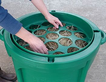 Eazigrazer - the easy to use hay soaker Soaking Hay For Horses, Hay For Horses, Livery Yard, Farm Yard, How To Make Light, Easy To Use, Yard, Horses