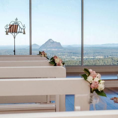 Wedding Chapel at Weddings at Tiffanys - Maleny A favourite spot to conduct weddings Adrienne Irvine Celebrant Glasshouse Mountains, Chapel Ceremony, Old Edwards Inn, Wedding Chapel, Let's Get Married, Wedding Ceremonies, Coast Wedding, Chapel Wedding, Wedding Book