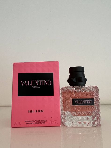 Valentino Donna Born In Roma 30ml Hair Mist Valentina Born In Roma, Glowup Plan, Born In Roma Valentino, Glowup Advice, Valentino Donna Born In Roma, Valentino Born In Roma, Olivia Core, Valentino Perfume, Born In Roma