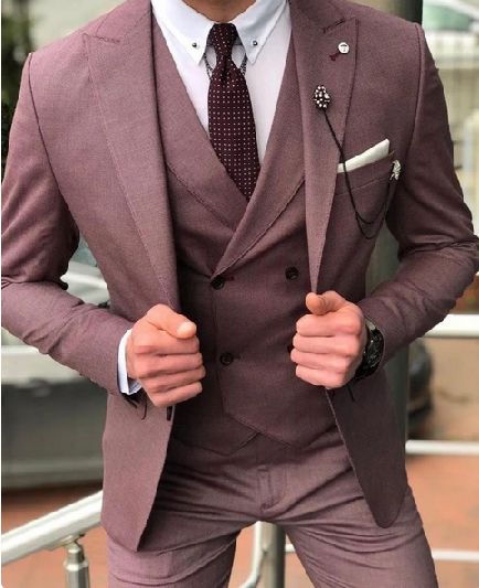 mink 3 piece men suit mink wedding suit summer wedding suit beach wedding suit groomsmen suit dinner men suit pink groom suit gift for men Pink Suit Men, Rosé Suit, Rose Palette, Mens Wedding Suits, Suits Formal, Dinner Suit, Suit Ideas, Suit Tie, Wedding Suits Groom