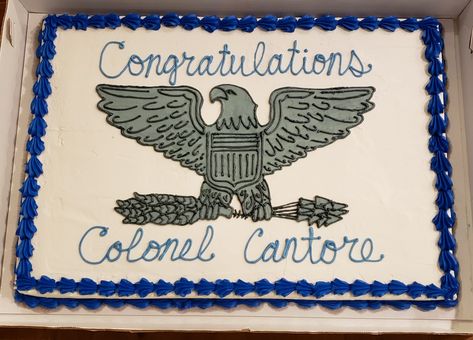 Air Force Colonel promotion cake Army Colonel Promotion Cake, Air Force Promotion Cake, Colonel Promotion Cake, Promotion Cake Ideas, Usmc Party, Promotion Cake, Promotion Ceremony, Military Party, Promotion Party