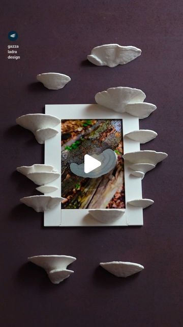 gazzaladra on Instagram: "My 3d printable mushroom picture frame! The winner of the last poll 🥳 It uses the same scans as the latest shelf and can be used together :) Stl link is now in my bio!  #3dprinting #3dprinter #3dprintable #3dprinted #3dprintdesign" Alice In Wonderland Print, Painting The Roses Red, Mushroom Pictures, 3d Printable, The Winner, Chess Board, 3d Printer, Alice In Wonderland, Picture Frame