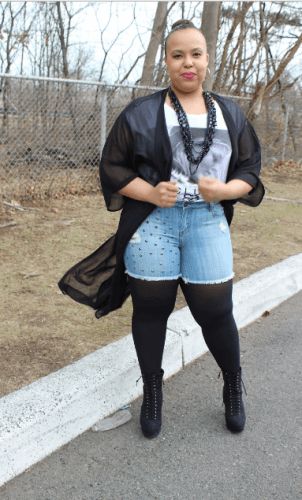 Shopping-Outfit-302x500 How to Wear Shorts for Plus Size–20 Plus Size Shorts Outfits Shorts And Stockings Outfit, Leggings Under Shorts, Plus Size Shorts Outfit, Stocking Outfit, How To Wear Shorts, Shorts Outfit Ideas, Plus Size 20, Shorts Outfits, Shorts Outfit