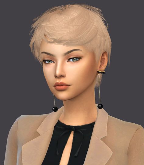 Sims 4 Cc Womens Short Hair, Sims 4 Cc Short Fluffy Hair, Short Sims Hair Cc, Sims 4 Cc Alpha Hair Short, Sims 4 Alpha Short Hair, Sims 4 Fingerwaves, Sims 4 Female Short Hair Cc, Sims 4 Cc Pixie Haircut, Sims 4 Cc Short Hair Female Alpha