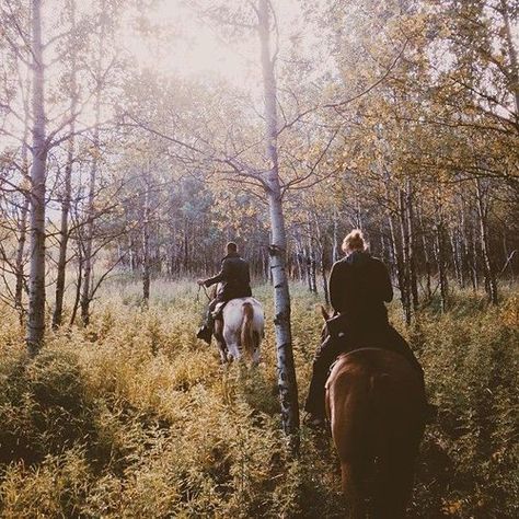 An afternoon horseback ride is a sweet past time. Vintage Foto's, Cai Sălbatici, Lev Livet, Skai Jackson, Wild At Heart, Into The Wild, Trail Riding, Horse Girl, 인물 사진