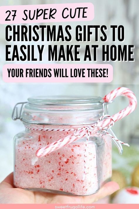 Easy Gifts To Make For Christmas, Diy Seasoning Mixes Christmas Gifts, Quick Christmas Gifts To Make, Last Minute Homemade Christmas Gifts, Easy Last Minute Christmas Gifts Diy, Diy Gifts For Women Homemade, Homemade Secret Santa Gifts, Diy Inexpensive Christmas Gifts, Christmas Gifts You Can Make