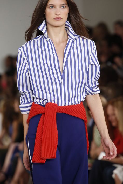 RL SS 2016 Preppy Spring, Ralph Lauren Style, Looks Chic, Womens Fashion For Work, Fashion Over 50, Spring Summer Outfits, Womens Fashion Trends, Fashion Killa, Primavera Estate