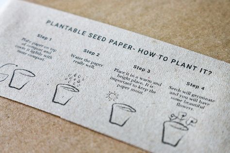 Surprise your loved ones and look after our planet with this unique and beautiful notecard!This notecard is not ordinary, as your feelings and wishes will come to life by using it! Wildflower seeds are embedded in the paper, once planted and watered, flowers will start to grow!FEATURES:• • • • • • • • • • • • •Size : A6 / 104x147mm --> Blank on the back. The paper has 200 gsm and is 100% eco-friendly, biodegradable. The paper is off-white and is embedded with a mix of wildflower seeds. The card comes with a brown craft envelope & in a fully compostable & biodegradable cello sleeve. Sent in a hard-backed envelope for protection. The packaging is all recyclable. Gift package available. Personalised message can be included as well. SHIPPING• • • • • • • • • • • • • We offer international ship Seed Paper Tags, Seed Paper Thank You Cards, Plant Packaging, Yoga Flowers, Flower Seed Paper, Reuse Packaging, Earth Month, Yoga Cards, Ballet Posters