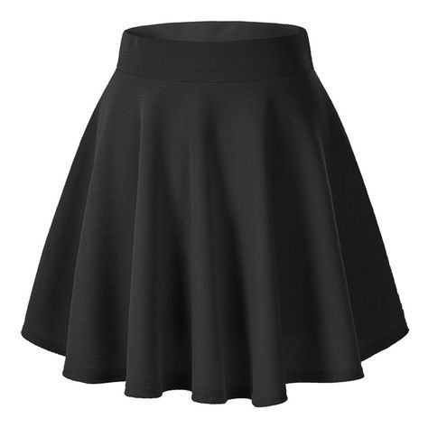 Here's What People Are Buying On Amazon Right Now Skirt Labuh, Mini Skater Skirt, Peplum Tops, Spring Skirts, Summer Fabrics, Womens Basic, Heidi Klum, Womens Activewear, Black Skirt