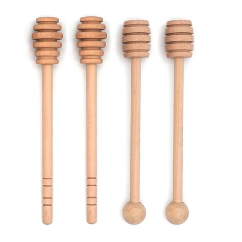 PRICES MAY VARY. PACKAGING: Set includes 4pcs 6 inch long handle honey stirring. The professional Honey Dipper Sticks are suitable for all capacities of honey jars. 100% WOOD: The honey stir stick is made of high quality wood, safe and durable. The wood is biodegradable, no need to worry about environmental issues. NON-SLIP DESIGN: The head of the honey stirring stick has 5 deep grooves to get more honey more easily. Each stir bar has 4 non-slip grooves at the end, which can be held tightly with Honey Wand, Honey Jars, Honey Spoons, Honey Wedding, Honey Dipper, Stir Sticks, Honey Jar, Environmental Issues, Kitchen Utensils Gadgets