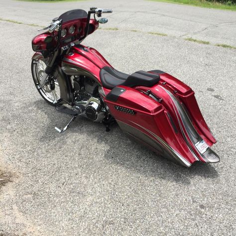 Custom Bagger Parts, Custom Bagger, Bagger Motorcycle, Custom Motorcycles Harley, Custom Baggers, Harley Bikes, Road King, Street Glide, Motorcycle Harley