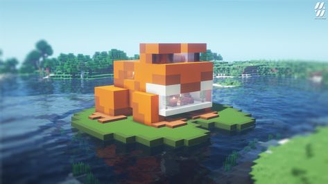 Minecraft 1.19 Frog House #minecraft Minecraft Frog Incloser, Minecraft Frog House Ideas, Minecraft Frog Light Farm, 1.19 Minecraft House, Frogs Minecraft, Frog Lights Minecraft Ideas, Frog Lights Minecraft, Minecraft Frog Enclosure Ideas, 1.19 Minecraft Builds