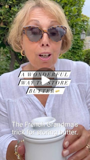 Babs on Instagram: "I’ve actually had a butter bell for years. Once you have butter from a butter bell you’ll never store spreadable butter any other way. You can get a butter bell online  #motherlyadvice" Butter Bell Diy, How To Use A Butter Bell, Butter Bell Ceramic, Spreadable Butter, Morning Meals, Butter Bell, Hacks Videos, Morning Food, How To Use