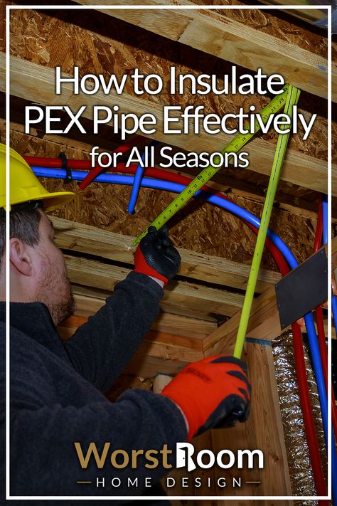 How to Insulate PEX Pipe Effectively for All Seasons Pex Manifold System, Pex Plumbing Manifold, Water Pipes Plumbing, Pex Plumbing Diy, Pex Manifold, Pex Tubing Projects, Exposed Plumbing, Diy Moving, House Plumbing