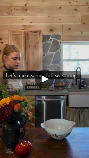 368K views · 354 reactions | Tis the cooler season! It’s time for chili! Presley Barker is covering the song #recipe #homemade #homestead #chili #chiliseason #chiliseasoning #kitchen #jars #howto #grandmasrecipes | Katherine Umbarger | Katherine Umbarger · Original audio Katherine Umbarger, Boilermaker Chili, Wendy’s Hot Chili Seasoning Recipe, Chili Seasoning, Salmon Cakes, Grandmas Recipes, Homemade Seasonings, Diy Food, Food Videos