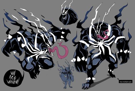 Cyber👀 on X: "Venom (my version) https://t.co/2JGXCHMCo6" / X Venom Character Design, Venom Redesign, Venom Oc, Symbiote Oc, Venom Marvel, Symbiotes Marvel, Venom Comics, Image Spiderman, Spiderman Art Sketch