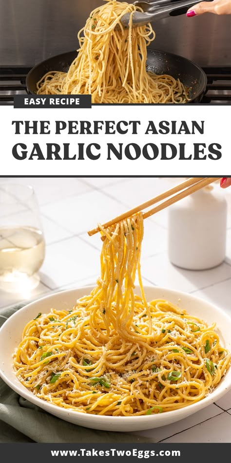 Vietnamese Garlic Noodles Recipe, Vietnamese Garlic Noodles, Asian Garlic Noodles, Umami Seasoning, Garlic Noodle, Buttered Noodles Recipe, Easy Asian Noodles, Asian Pasta, Garlic Noodles Recipe