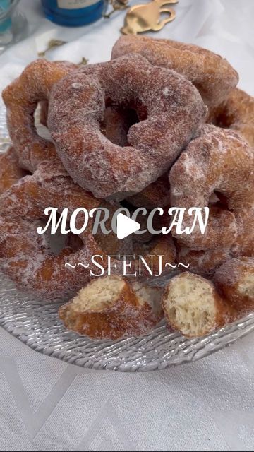 Sivan's Kitchen on Instagram: "First night of Hanukkah 🕎 
The holiday of light, miracles, and lots of fried foods. Time to bring out the Moroccan Sfenj 💃 these donuts are so delicious and super easy to make. The dough is very simple and forgiving. Not too much kneading and proofing required. If sufganiyot are too complicated for you, then this is doable 👌 
Makes about 24 donuts 

Ingredients: 
•3.5 cups of all purpose flour 
•1 tbsp.of dry active yeast 
•2 tbsp. of neutral oil (grape seed or canola) 
•1/2 tsp. of salt 
•1 plus 3/4 cup of warm water 
•2 tsp. of arak or rum 
•oil for frying preferably canola 
•granulated sugar for coating 

1. In a mixer bowl, combine the flour, salt, and instant yeast. Mix together.

2. Slowly add the warm water to the dry ingredients while mixing. The d Sivan's Kitchen, First Night Of Hanukkah, Fried Foods, All Purpose Flour, Frying Oil, Instant Yeast, Fried Food, So Delicious, Granulated Sugar