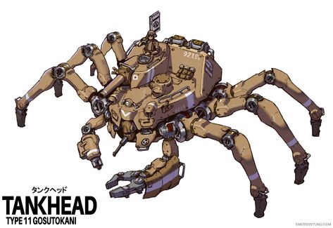 Walking Tank, Mecha Tanks, Future Tank, Robot Design Sketch, Robot Animal, Cyborgs Art, Giant Robots, Robots Concept, Robot Concept Art