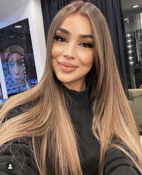 Hair Color Ideas For Dark Skin Latinas, Balyage Hair, Highlights Ombre, Honey Hair Color, Color Highlights, Modern Haircuts, Brown Hair Balayage, Honey Hair, Blonde Hair Looks