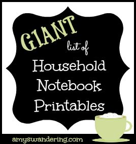 GIANT list of FREE household notebook printables! Household Management Binder, Notebook Printables, Christmas Mad Libs, Home Organization Binders, Household Notebook, Family Binder, Household Binder, Are We There Yet, Home Binder