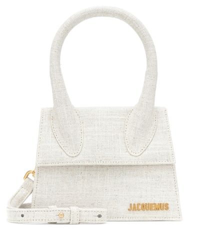 Jacquemus Le Chiquito Moyen, Le Chiquito Moyen, Jacquemus Le Chiquito, Jacquemus Bag, Denim Handbags, White Handbag, Light Beige, Tote Handbags, Cross Body Handbags