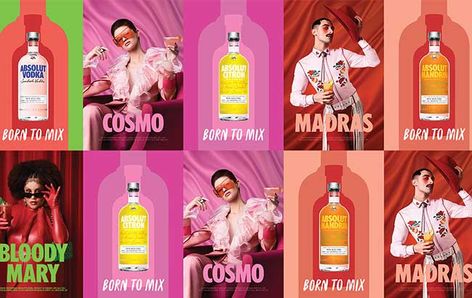 Absolut unveils global cocktail campaign - The Spirits Business Absolut Campaign, Spiro Spathis, Alcohol Campaign, Drink Campaign, Alcohol Advertising, Experiential Marketing Campaigns, Alcohol Brands, Vodka Sour, Flavored Alcohol