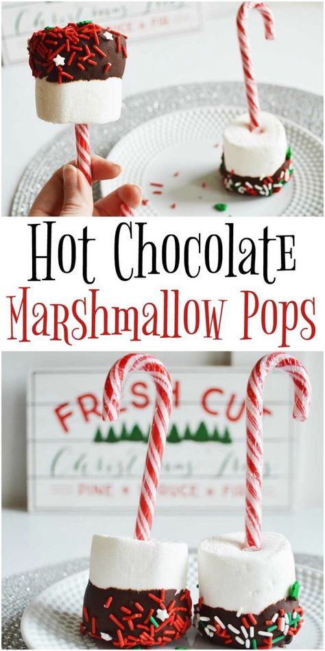 Hot Chocolate Stir Sticks, Marshmallow On A Stick, Stick Candy, Hot Chocolate Party, Marshmallow Chocolate, Diy Hot Chocolate, Hot Chocolate Gifts, Chocolate Pops, Chocolate Diy