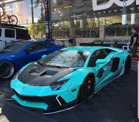 Liberty Walked Limited Edition Kitted Lamborghini Aventador at SEMA 2018  Owner @yumcha.la  Z_litwhips   Z_litwhips Liberty Walk Aventador, Supercars Wallpaper, Stanced Cars, Liberty Walk, Lamborghini Cars, Cool Sports Cars, Sweet Cars, Fancy Cars, Best Luxury Cars