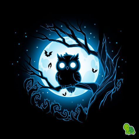 Hoo is the mysterious moonlit owl?🦉🌕 Owl Funny, Tee Turtle, Watch Wallpapers, Halloween Owl, 8bit Art, Dreamy Artwork, Pop Art Wallpaper, Halloween Painting, Watch Wallpaper